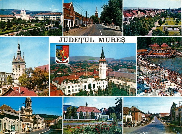 122 - Jud. Mures - Iernut, Sighisoara, Tarnaveni, Ludus, Targu Mures, Gurghiu, Reghin, Sovata, Sarmasu